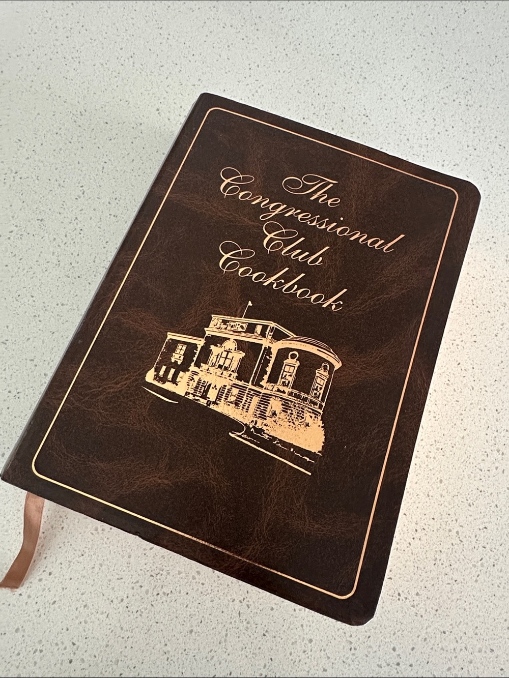 The Congressional Club Cookbook - Brown Cover